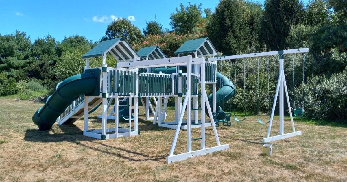 Vinyl swing sets for teens who want to play outside