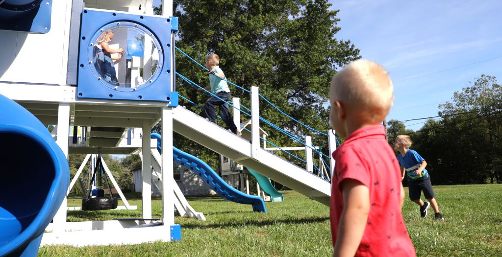 playground ideas for the backyard