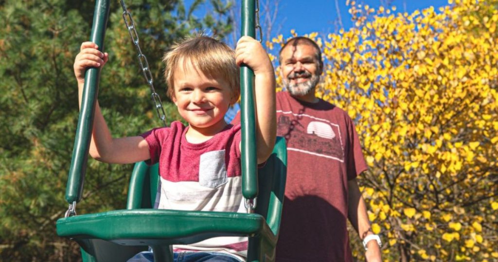 Swing set installation made easy with local builders
