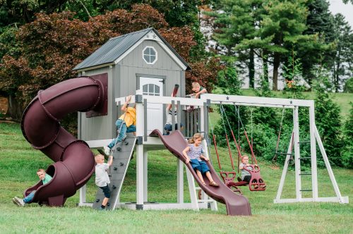 Mercury Playhouse Swing Set