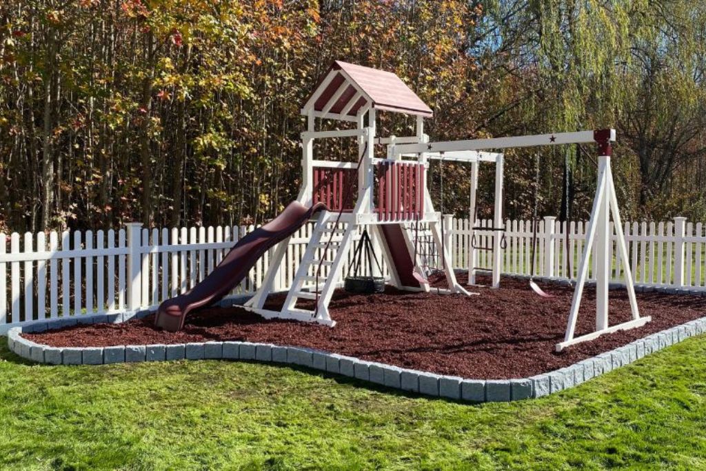 Playground Safety Surfacing - Rubber Mulch