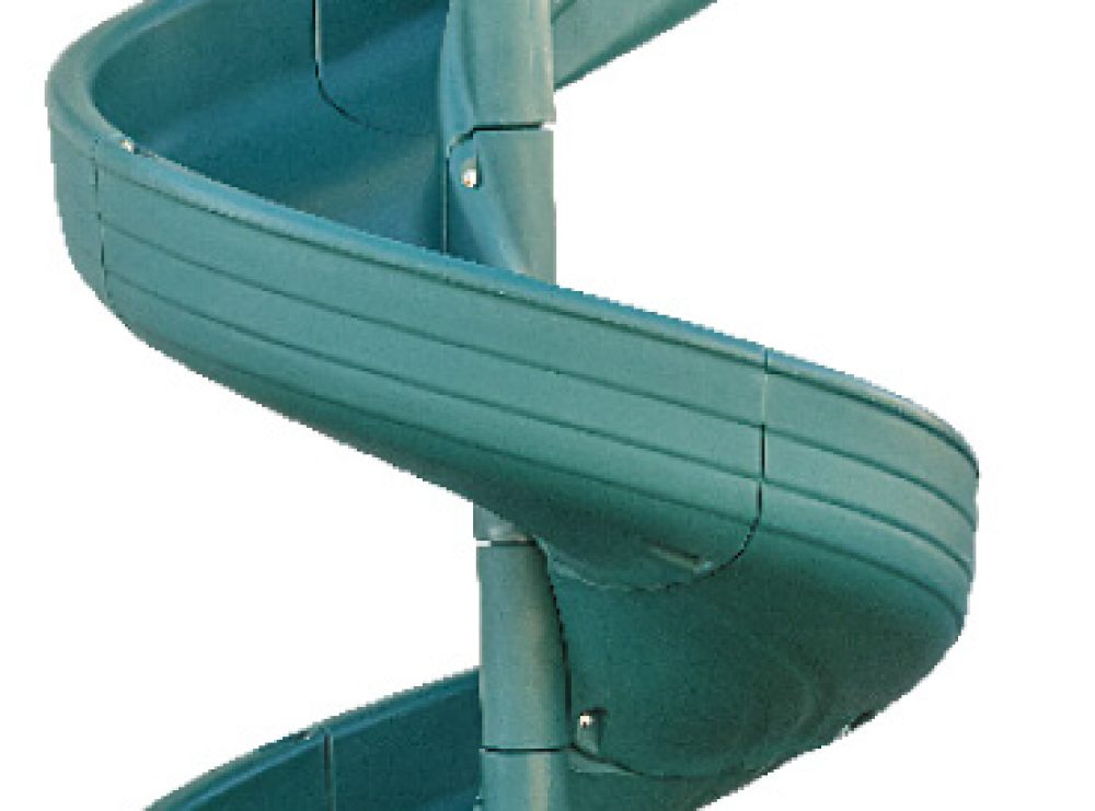 playset spiral slide