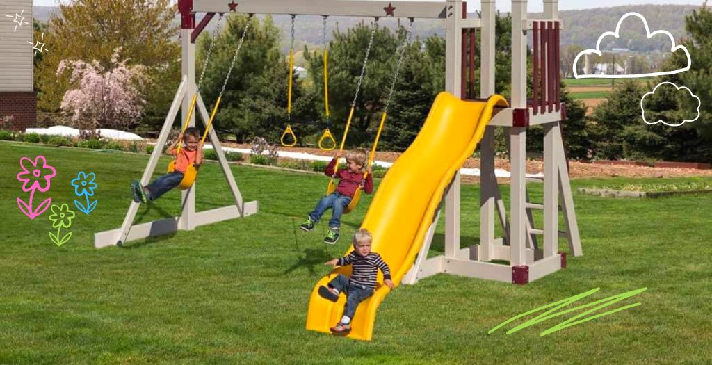 small swingsets for any backyard
