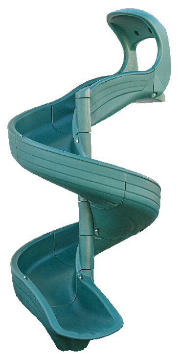 playset spiral slide