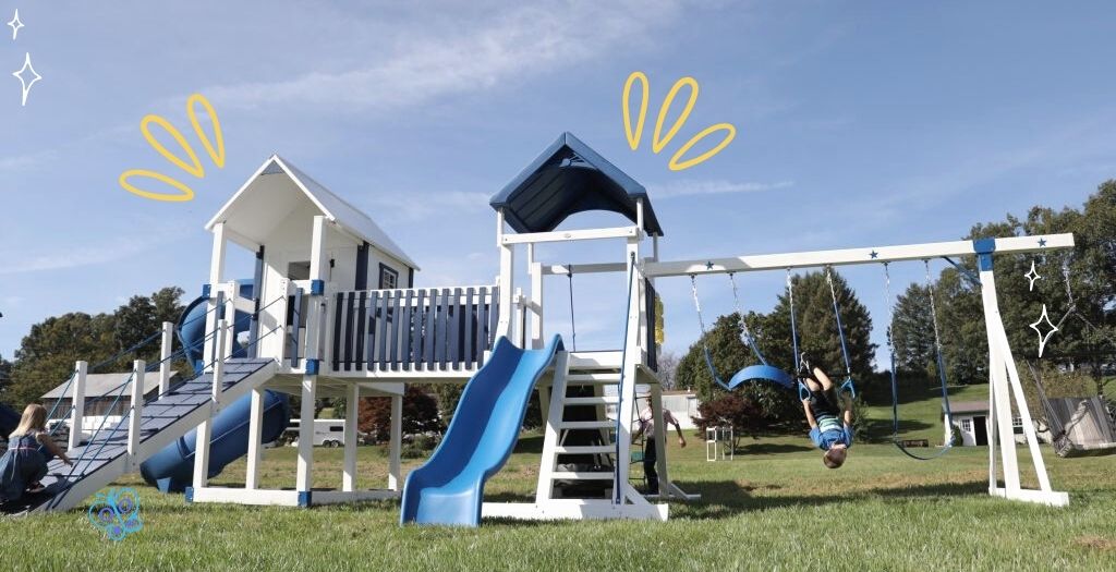 maintenance free swingsets