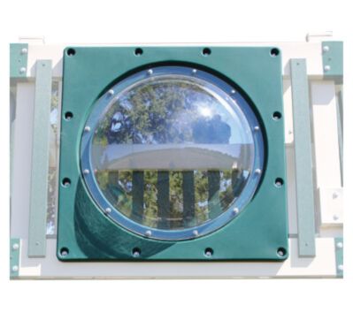 green bubble panel swing set add on