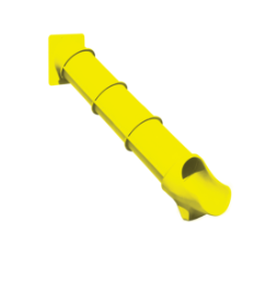 yellow vinyl tunnel express slide for your playset