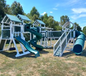 lucky star large swing set