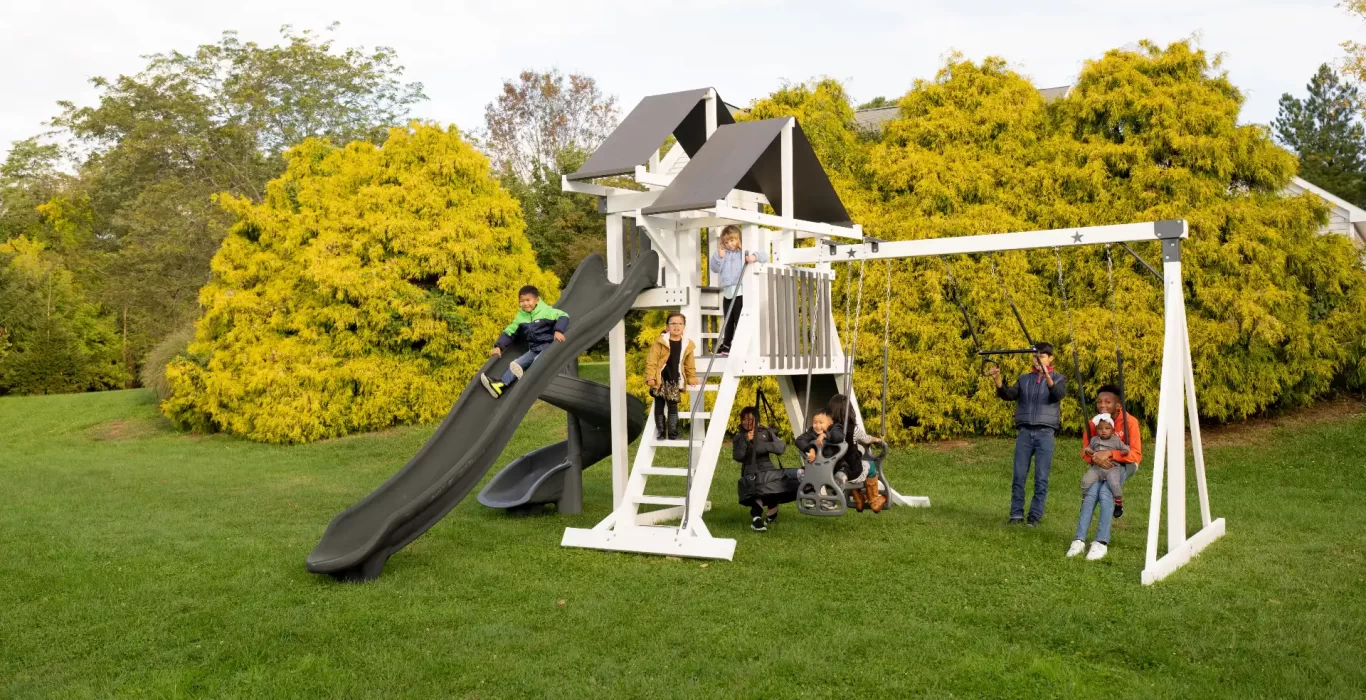 moon walk climbing playset