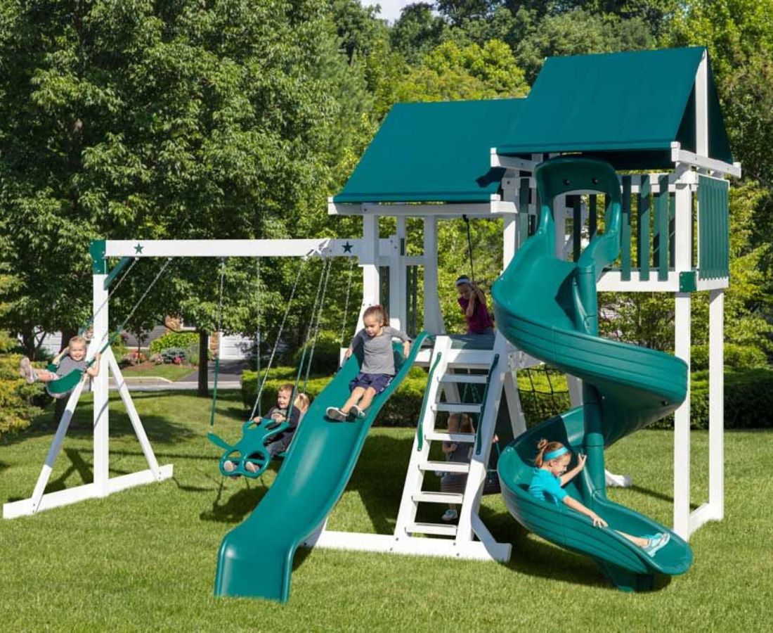 ohio vinyl swing set