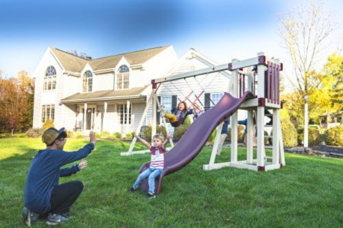 Star II Swing Set