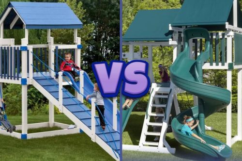 Average vs. Tall Swing Sets: What Size Playset Do You Need?