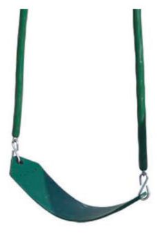 green belt swing set attachment