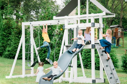 Space Ship Swing Set