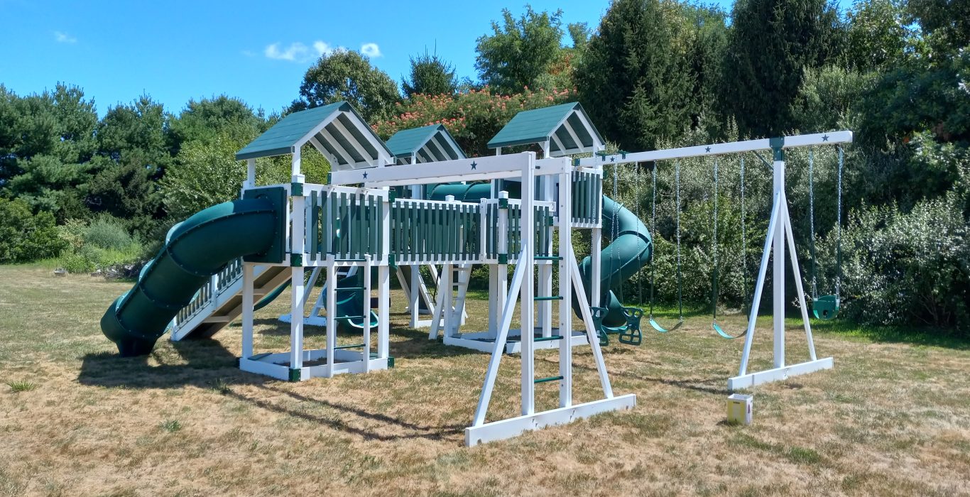 lucky star large swing set